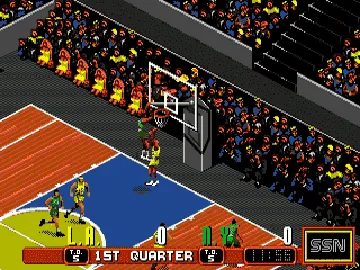 David Robinson Basketball (Japan) screen shot game playing